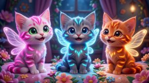 🐱КОТЯТА-ЭЛЬФЫ!🧚ВОЛШЕБНЫЙ РАЗВИВАЮЩИЙ МУЛЬТИК-ИГРА! ВИДЕО ДЛЯ ДЕТЕЙ🧚🌈