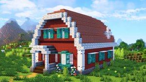МАЙНКРАФТ Как построить шведский дом - Minecraft новые видео
