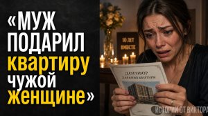 В день годовщины муж подарил нашу квартиру другой женщине