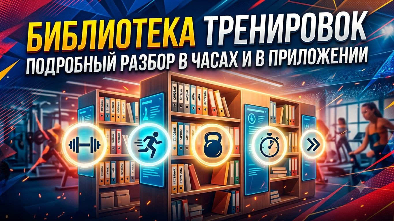 Библиотека тренировок (Amazfit)