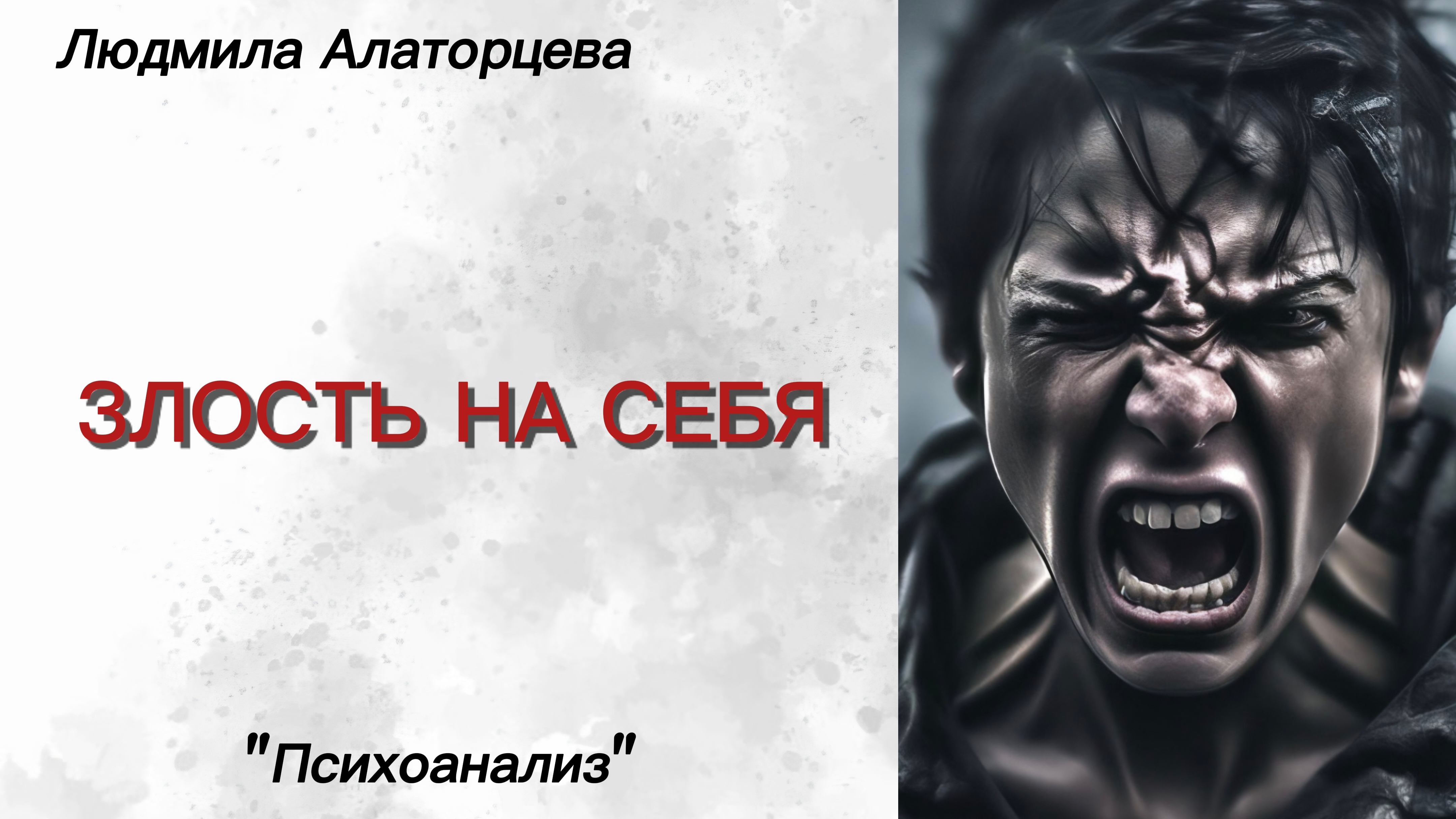 😡Аутоагрессия.  Злость,  которая разрушает.  #психология #психоанализ