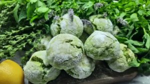 Мятное чудо! Яркое и освежающее мятное печенье!🌱🌱🌱