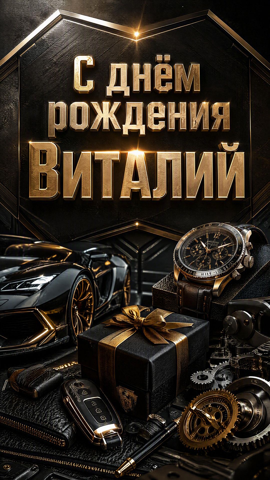 С днем рождения, Виталий! Мощная песня-поздравление для мужчины