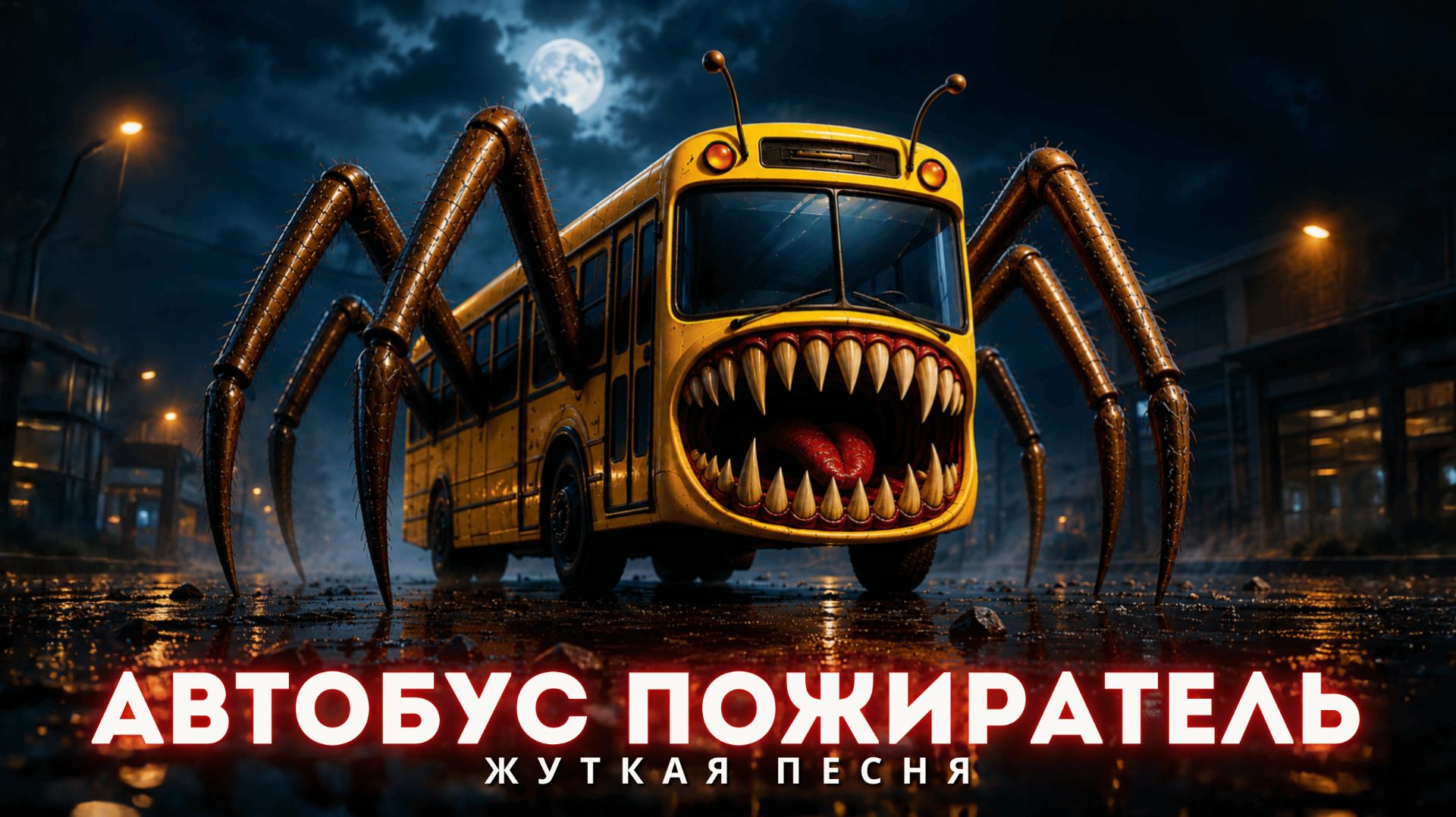 АВТОБУС ПОЖИРАТЕЛЬ - Аниматор (ПЕСНЯ КЛИП | SCP-2086 | Изменение Маршрута)