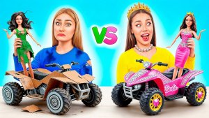 Строим Удивительный Кукольный Домик _ Дорогой vs Дешевый Челлендж