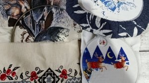 ВЫШИВАЛЬНАЯ НЕДЕЛЯ С 20.07-26.07.2026г, АКВАРЕЛЬ, ЧЕРНЫЕ ЛЕБЕДИ, ЛОНДОГ, ПАННА