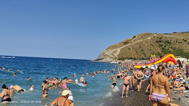 🌊 Пляж Сукко, 10:47 — море снова зовёт купаться! ☀️