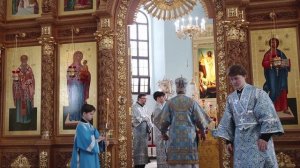 Торжества по случаю престольного праздника в Тихвинском Богородицком женском монастыре г. Цивильск