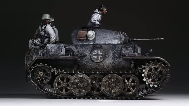 Panzer II Ausf.J - Part 2 - 1/35 HOBBY BOSS -  [ Painting - Weathering ]
