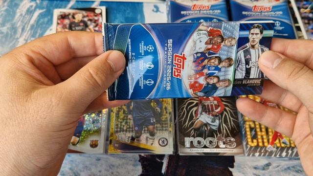 Topps UEFA Club Competitions 2025-2026 (4 Blaster Box) 2/10 смотреть онлайн