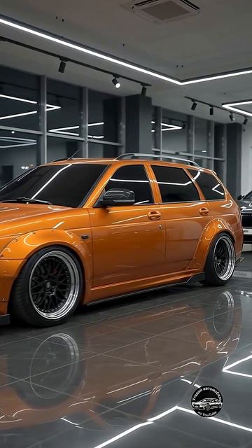 Лада Приора Универсал в обвесе Widebody. смотреть онлайн