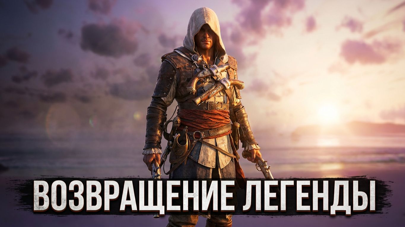 Прохождение Assassin’s Creed Black Flag Resynced, возвращение легенды / Ремейк (Часть 6)