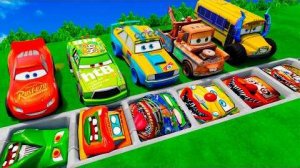 🚗 Маккуин против гигантской ямы-монстра 😱 Сможет ли выбраться? 🕳️🔥