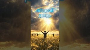 ПОЗДНИЙ ДОЖДЬ