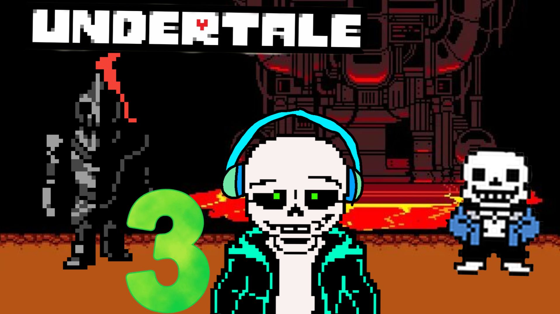 [СТРИМ] Я Санс44 Играю В UNDERTALE (3 Часть)