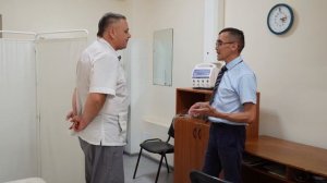 Ишмухаметов в реабилитационном центре
