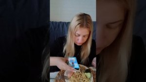 МУКБАНГ 🍜 #мукбанг