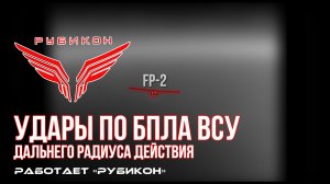 Удары по БпЛА ВСУ дальнего радиуса действия