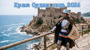 Крым. Судак. Июль 2026.