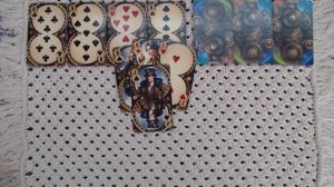 расклад ЧТО ПРОИСХОДИТ В ЕГО ЖИЗНИ ? гадание на игральных картах