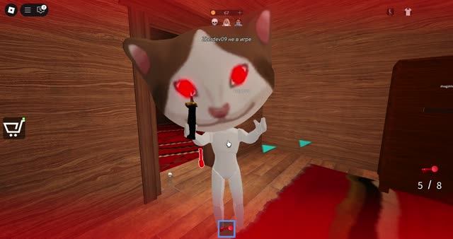 чтоооооо Pop Cat стал злым? Roblox, Zooo.