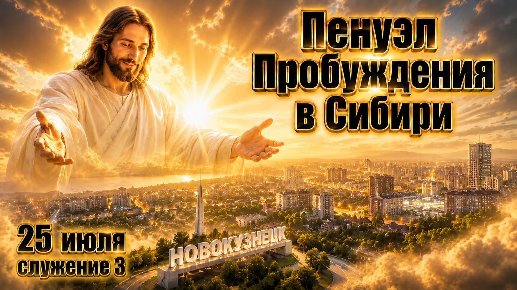 Пенуэл Пробуждения в Новокузнецке / 25 июля, служение 3 смотреть онлайн