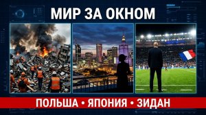 Польша отказалась от претензий, в Японии землетрясение 7,1, Зидан в сборной Франции.