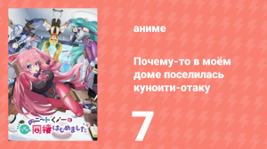 Почему-то в моём доме поселилась куноити-отаку 7 серия (аниме-сериал, 2025)