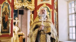 Проповедь прот. Алексия Марченко на литургии.