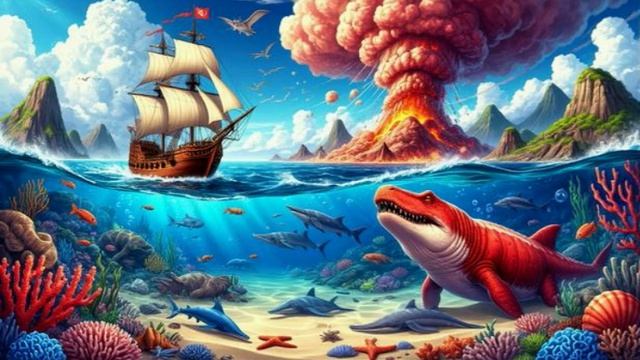Извержение вулкана