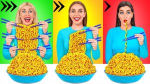 Быстрая Средняя или Медленная Скорость Еды Челлендж #7 от Multi DO Challenge