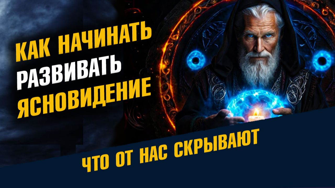Как Начинать Развивать Ясновидение