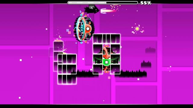 The Lighting Road / Geometry Dash