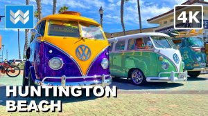 🔥🚍Выставка автобусов и автомобилей Volkswagen в Хантингтон-Бич, Калифорния.