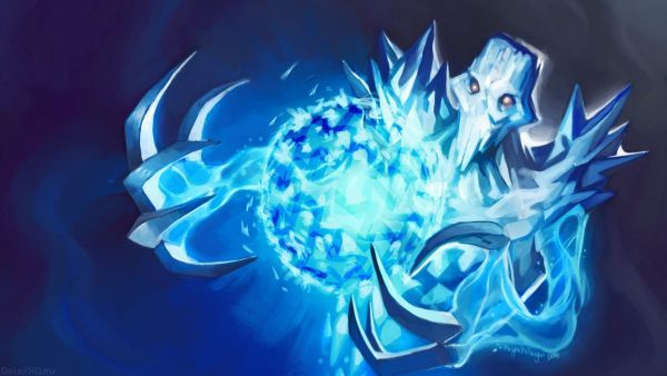 DOTA 2 (Ancient Apparition gameplay) смотреть онлайн