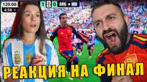 [EvoNeon FIFA] РЕАКЦИЯ НА ФИНАЛ ЧЕМПИОНАТА МИРА ИСПАНИЯ х АРГЕНТИНА