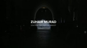 Показ кутюрной женской коллекции Zuhair Murad осень-зима 2026-2027