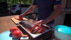 ЗАПЕКАЮ СЕМГУ ПО-ДЕРЕВЕНСКИ В ПЕЧИ