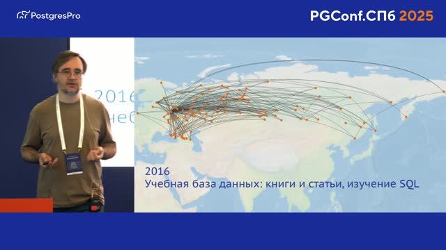 Демобаза 2.0: живая авиакомпания для изучения PostgreSQL смотреть онлайн