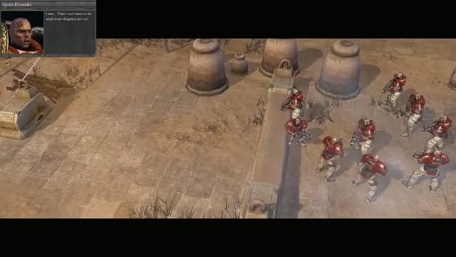 WH40K DoW2 Retribution Прохождение кампании за Космодесант часть 3. Argus Settlement
