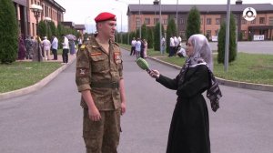 Первый выпуск курсантов военного центра ИнгГУ