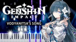 Vodyanitsa’s Song (Genshin Impact) 【 КАВЕР НА ПИАНИНО 】