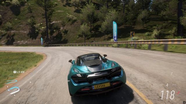 Forza Horizon 5 \ Mclaren 720S Spider #46 смотреть онлайн