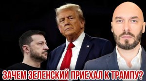 Зачем зеленский приехал к Трампу? Николай Лилин