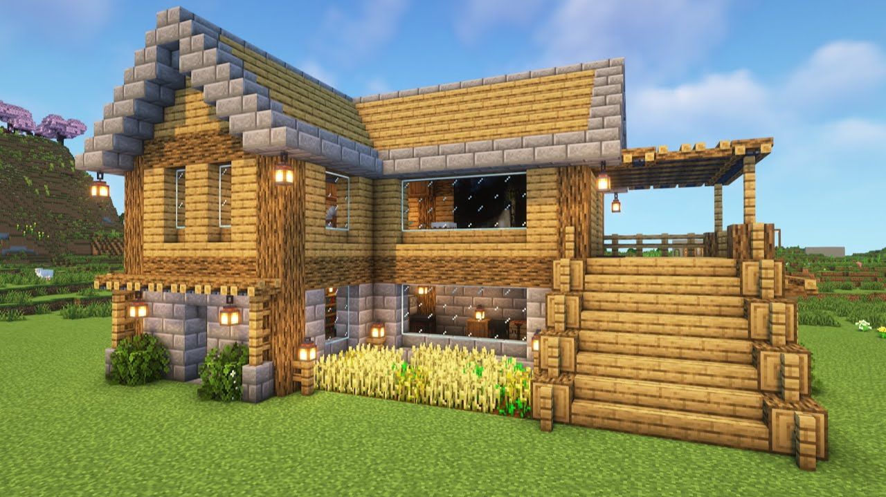 МАЙНКРАФТ Обустройство дома: руководство по выживанию - Minecraft новые видео