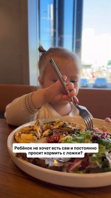 Ребенок не хочет есть сам и постоянно просит кормить его с ложки? Что делать?