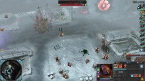 WH40K DoW2 Retribution Прохождение кампании за Космодесант часть 5. Minos Iceworks