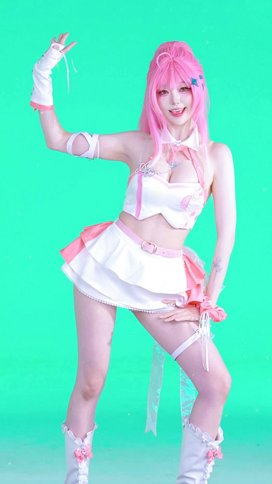 Ames is dancing Menjo Rinne! challenge cosplay aemeath