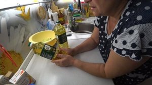 Утро. Оладушки из кабачков. Почти АСМР.