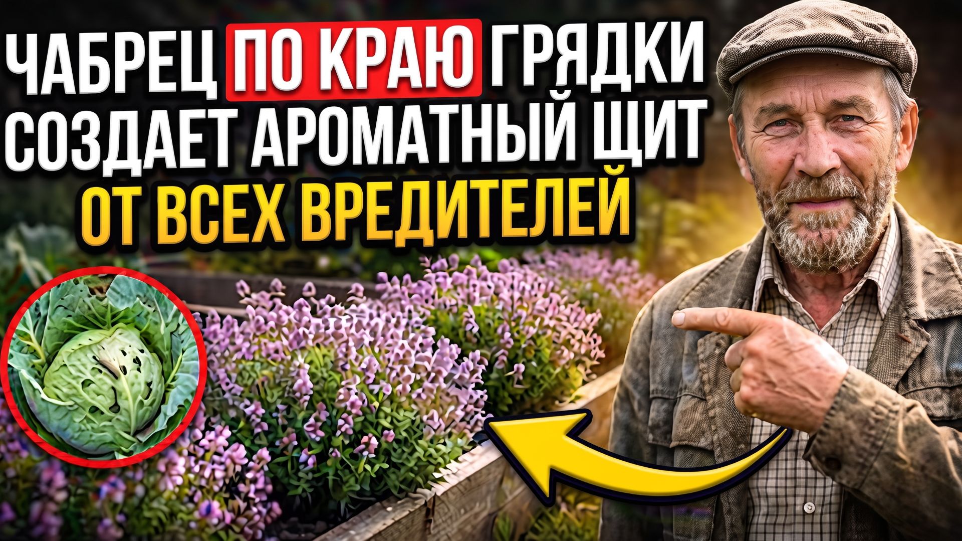 Вредители терпеть не могут запах чабреца — посадите его в одном месте